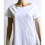 T-shirt d.Bea 100%cot bianca L BIO/FT
