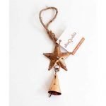 Decorazione Stella ferro 6x21cm