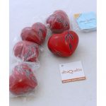 Set 5 cuori 6x6 rossi  Rampicante - immagine 2