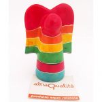 Angelo stilizzato 7cm Rainbow