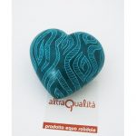 Set 5 cuori 6x6 Praise  verdi