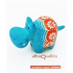 Smiling Hippo 8cm blu  Flower