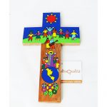 Croce Cristo sul Mondo 20x12