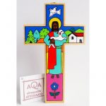 Croce Buon pastore  15x9cm - immagine 6