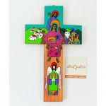 Croce Sacra Famiglia 20X12cm