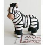 Zebra bomboniera 5.5x5 cm