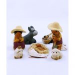 Presepe contadino pz9 cm 6