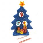 Presepe albero e angeli cm 13