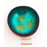 Ciotola cocco blu Ginkgo d12-13cm