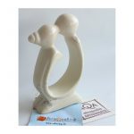 Statua Bacio 10/11cm  naturale
