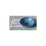 Ciotolina 7cm Blu sponged con  pesce - immagine 2