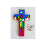 Croce Buon pastore  15x9cm - immagine 3