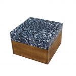 Scatola legno Soli 10x10cm