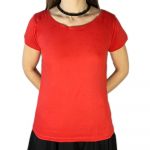T-shirt d.Bea 100% c. rosso fuoco S BIO