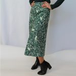 Gonna Volo cotone/lyocell stampa M
