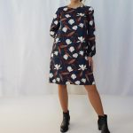 Abito Melissa twill viscosa stampato L