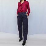 Pantaloni Sinfonia blu XS