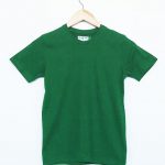 T-shirt b. Classica v smeraldo 3/4 BIO