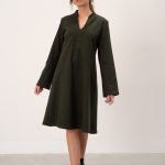 Abito Conchiglia verde foresta L
