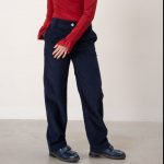 Pantalone Corduroy blu inchiostro XS