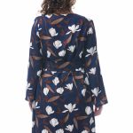 Camicia oversize Perla stampata S