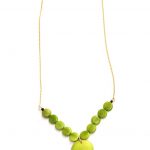 Collana Adele kiwi/oro