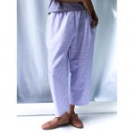 Pantalone Malia stampa a quadri L