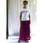 T-shirt donna Rosso di Sera dipinta XL
