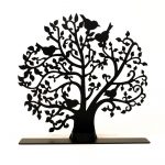 Portalumino albero/uccellini  23x4,5x23