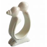 Statua Bacio 10/11cm  naturale