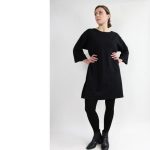 Tees lunga Lillà nero L