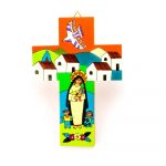 Croce Vergine Maria 20x14cmù