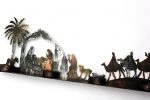 Presepe portalumini Re Magi 42x16x5 - immagine 2