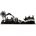 Presepe portalumini Re Magi 42x16x5