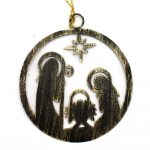 Pallina da appendere Presepe 11x10 - immagine 3