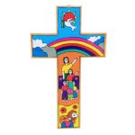 Croce Arcoiris 25cm
