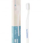 Spazzolino fibra vegetale setole morbide