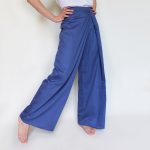Pantalone Carol blu indaco L
