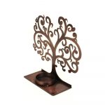 Portalumino Albero della vita 19x5x18cm - immagine 2