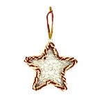 Stellina da appendere cornice stoffa