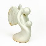 Statua Abbraccio angelo custode 15cm