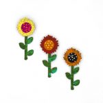 Magnete/bomboniera Girasole 8cm