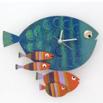 Orologio parete Acquario 30x28cm