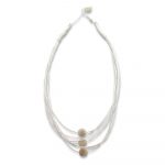 Collana Rubino bianco