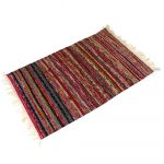 Tappeto multicolor sari riciclato 60x90