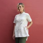 Camicia Oriana lunga sabbia L