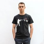T-shirt unisex PEACE ARMY L