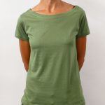 T-shirt d. Bea verde bambù L BIO/FT