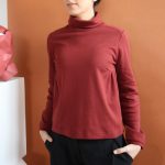 Maglia Amelia bordeaux L