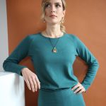 Maglia Sanchita verde petrolio L